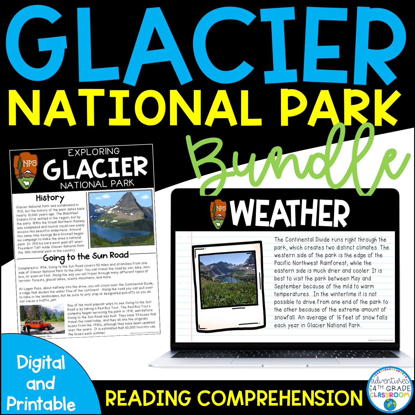 5 Tips for Teaching with Glacier National Park - Adventures of a 4th ...