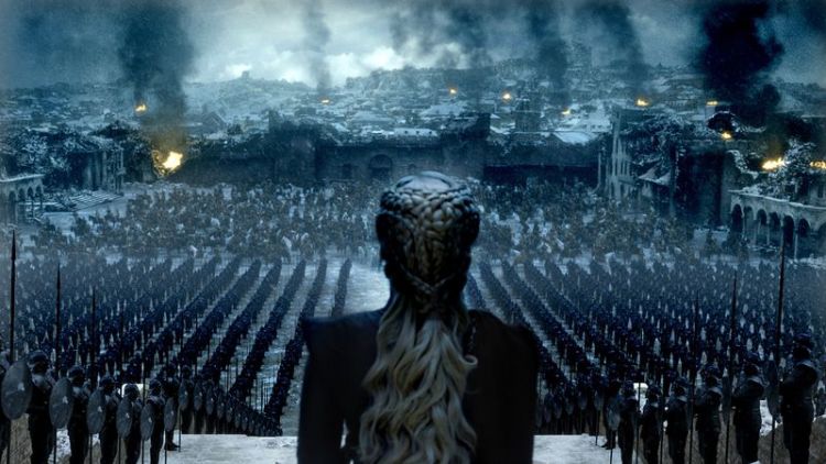 The Iron Throne Daenerys in the Game of Thrones series finale