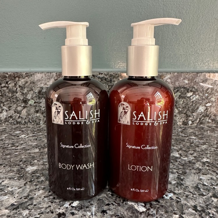 Salish Lodge body wash & lotion