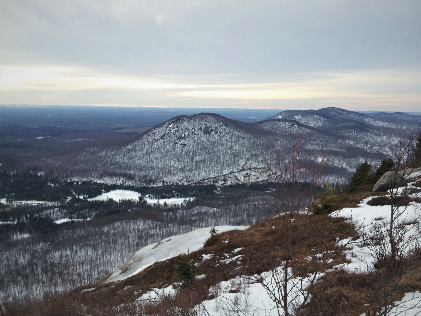 I have a thing for these nearby mountains I've realized; view from winter 2013.