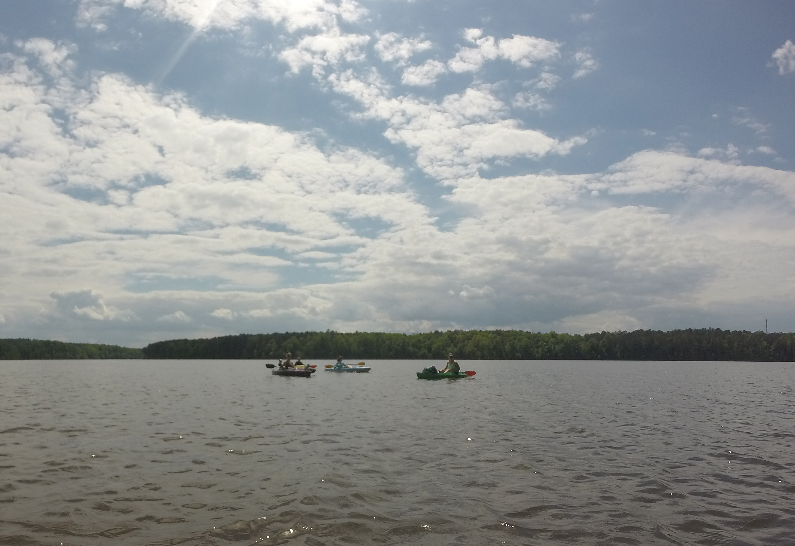 Group shot at the end of the day