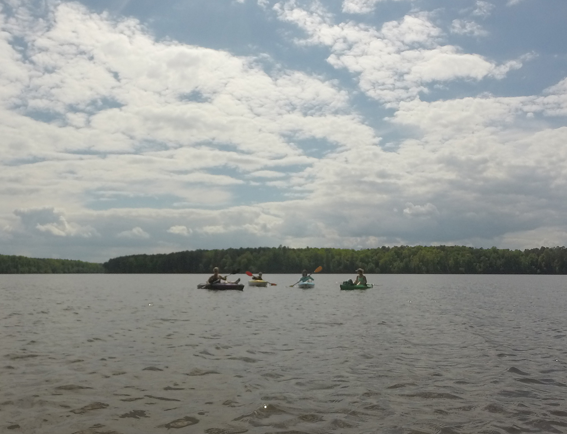 Group shot at the end of the day