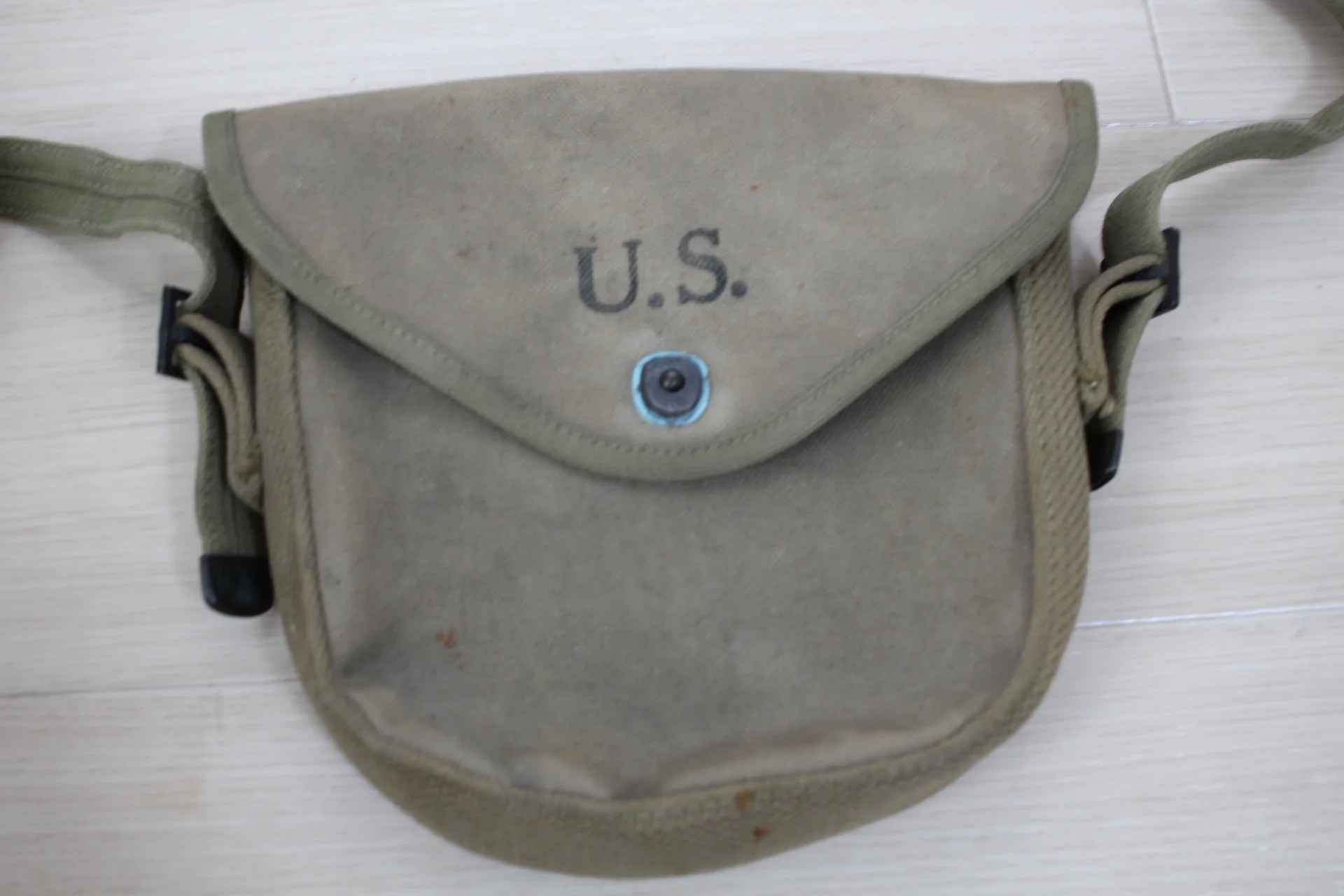 WW2米軍トンプソンSMG ドラムマガジン用ポーチ | militaria advisors