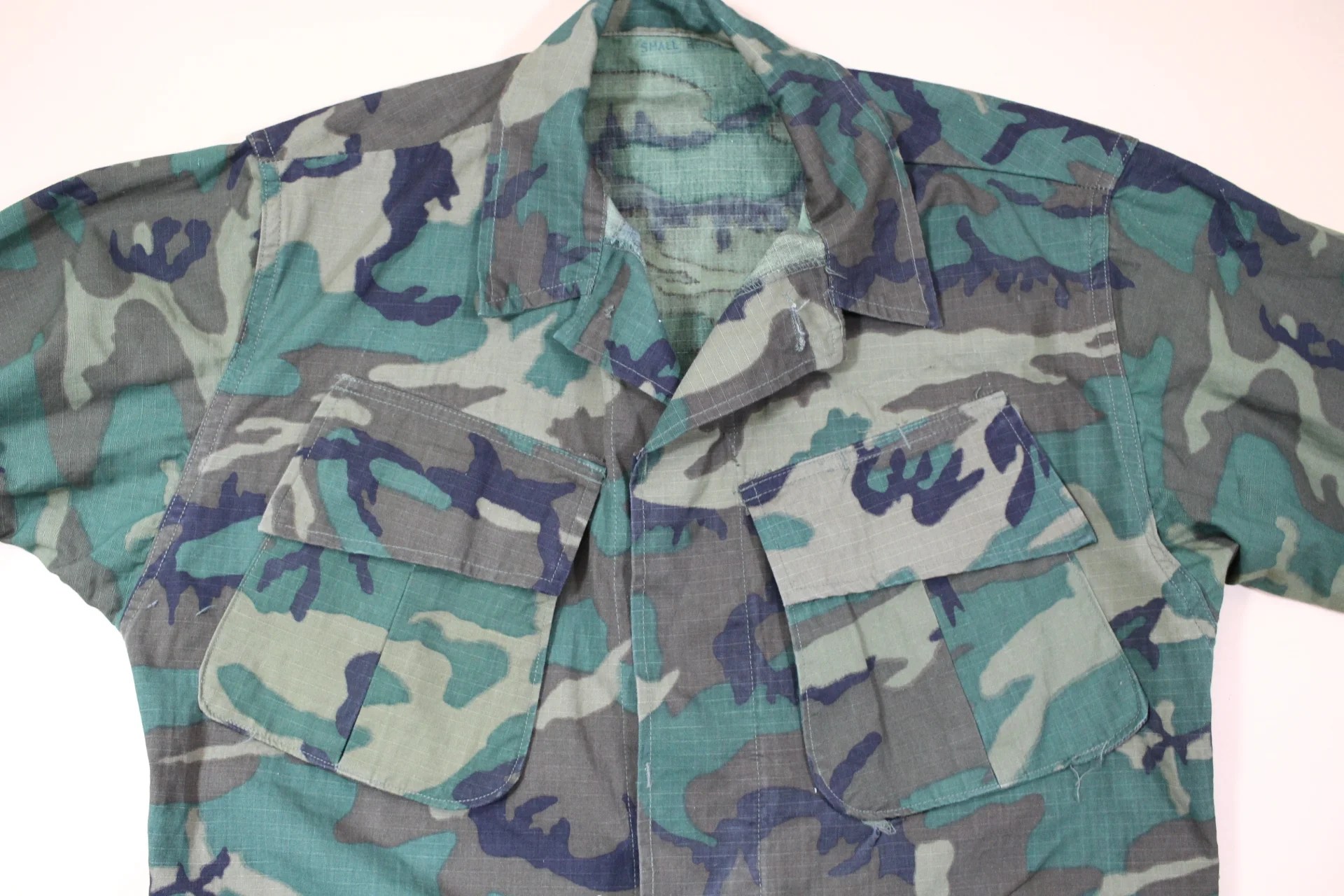 ERDLカモ（グリーンリーフ/ブラウンリーフパターン）ファティーグ