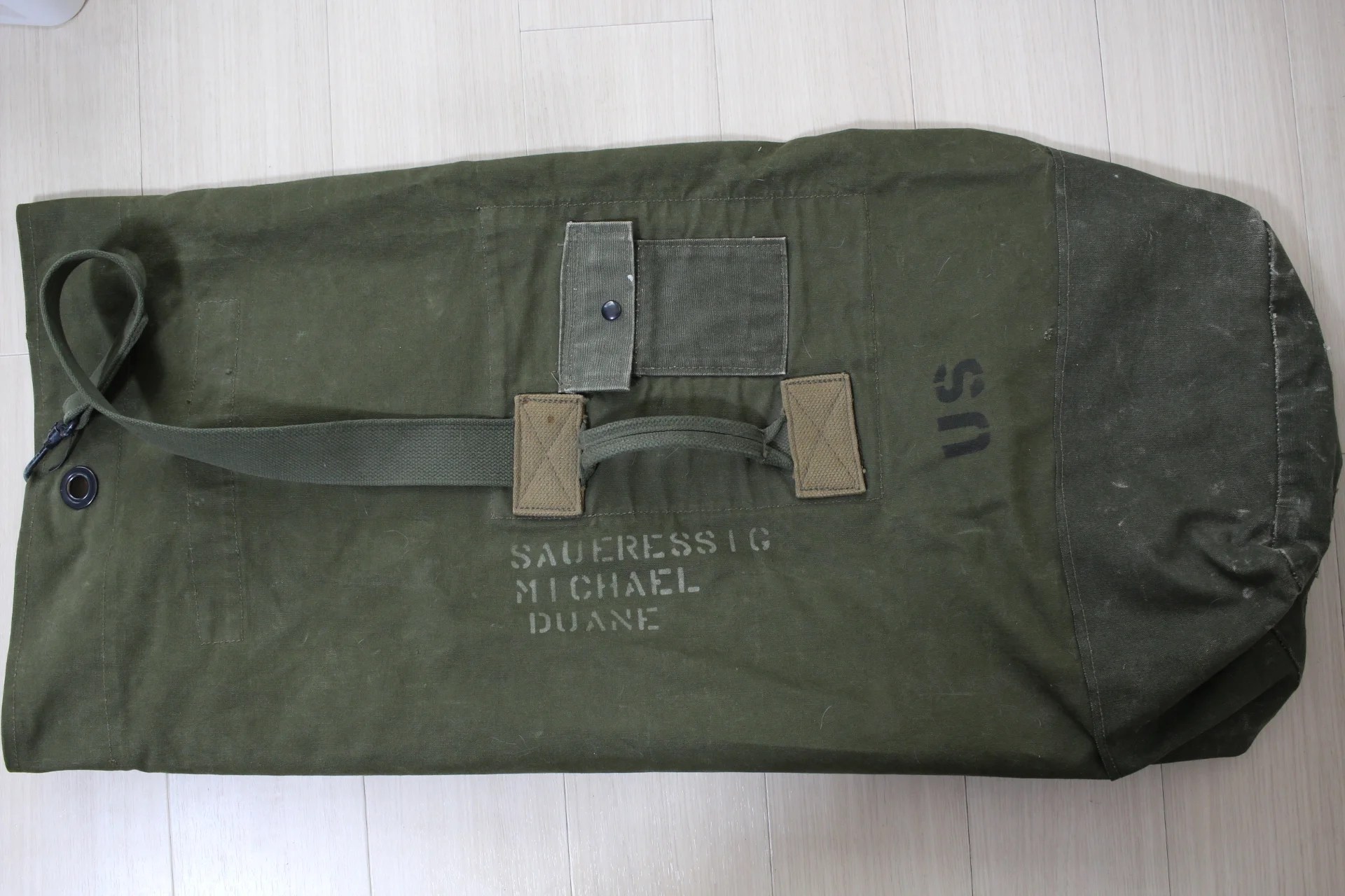 c*f様 【US ARMY 】60sヴィンテージ ダッフルバッグ ベトナム戦争期 HEXICO / ヘキシコ】Medium Duffle『60-70s US Army Duffle Bag Cotton』
