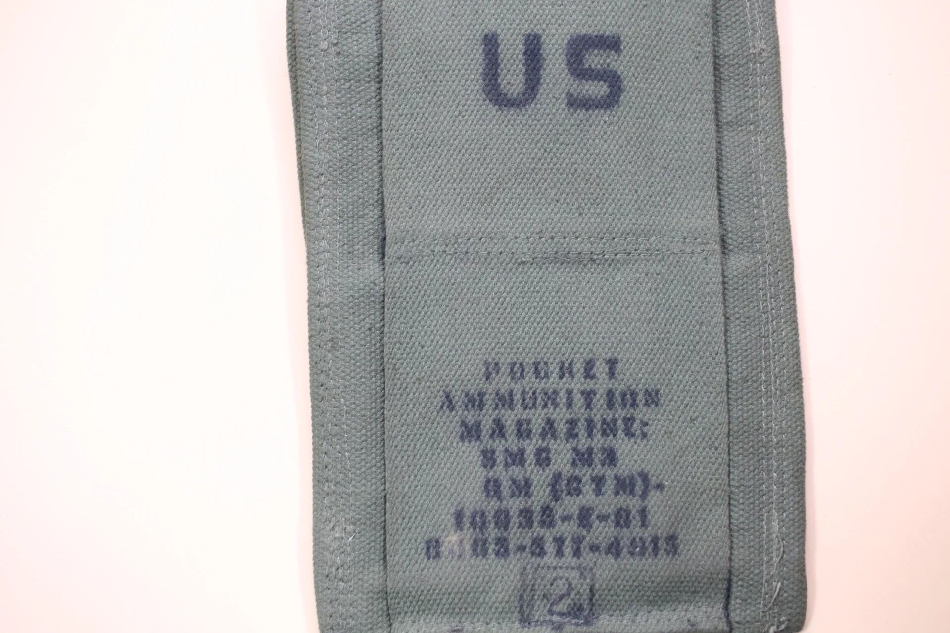 ベトナム戦M3グリースガンマガジンポーチ