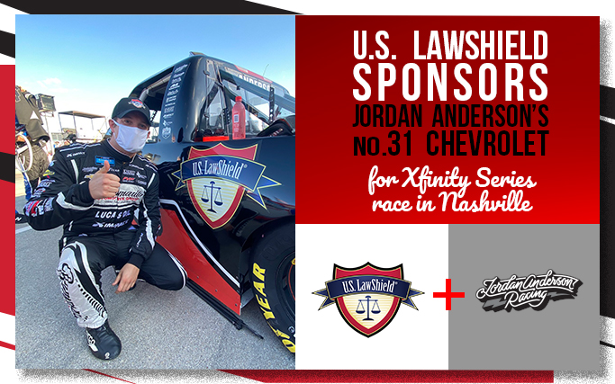 U.S. LawShield® to rekindle partnership with Jordan Anderson Racing at ...