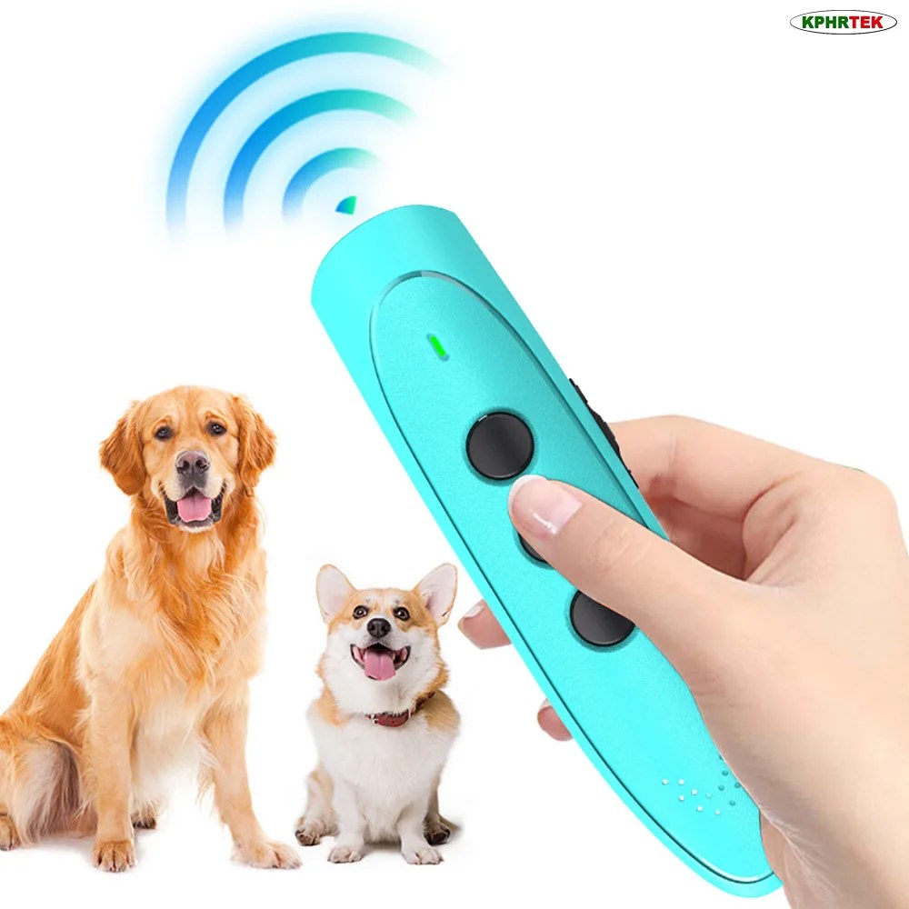 P03 Ultrasonic Dog Bark Control Device with Rechargeable Battery and Humane Training Technology