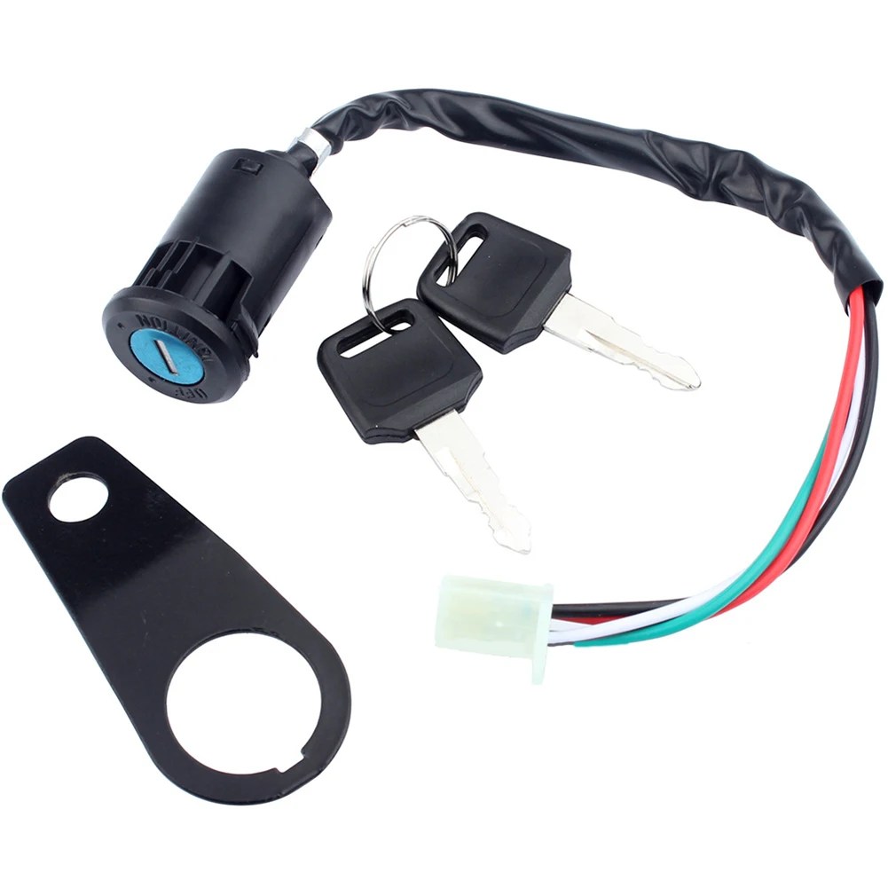 Motorcycle Ignition Switch Lock Key Holder Most For 50cc 90cc 110cc 150cc For Dirt Bikes Scooters Karts ATVs