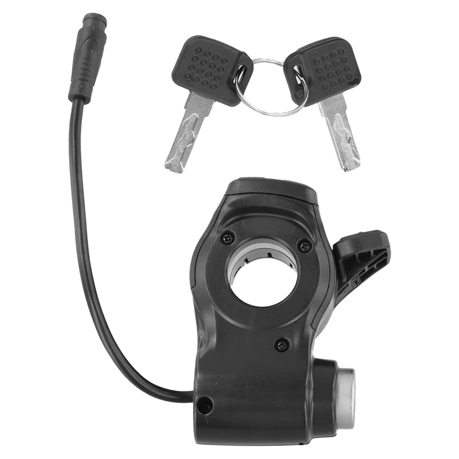 For Kukirin G2 Master Electric Scooter Accelerator Switch Handlebar Throttle Control Black Plastic Door Lock Security Parts