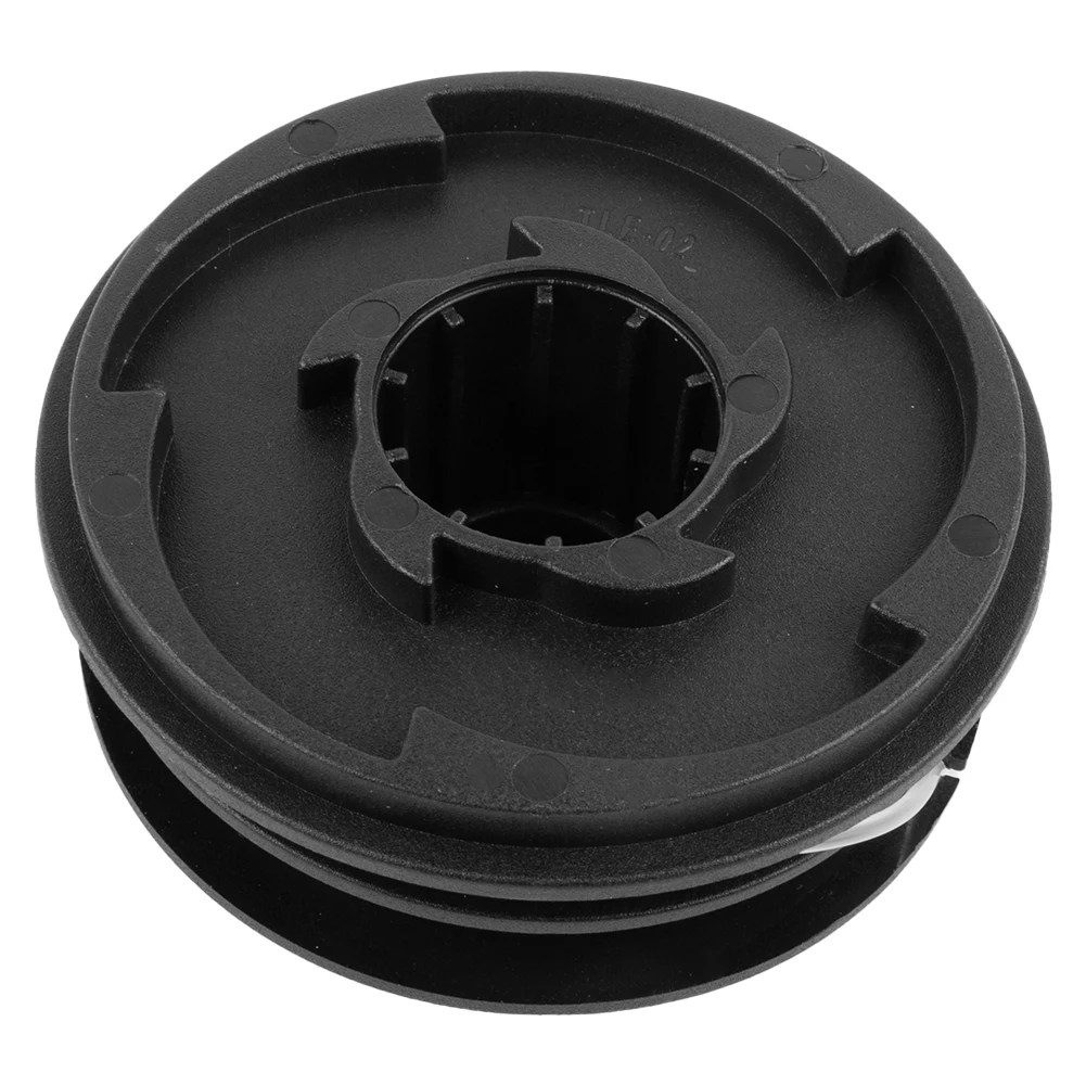 Compatible Replacement Line Spools for Grass Trimmer For GC-ET 4530 2 Pack of Nylon Double Line Spools for Efficient Cutting
