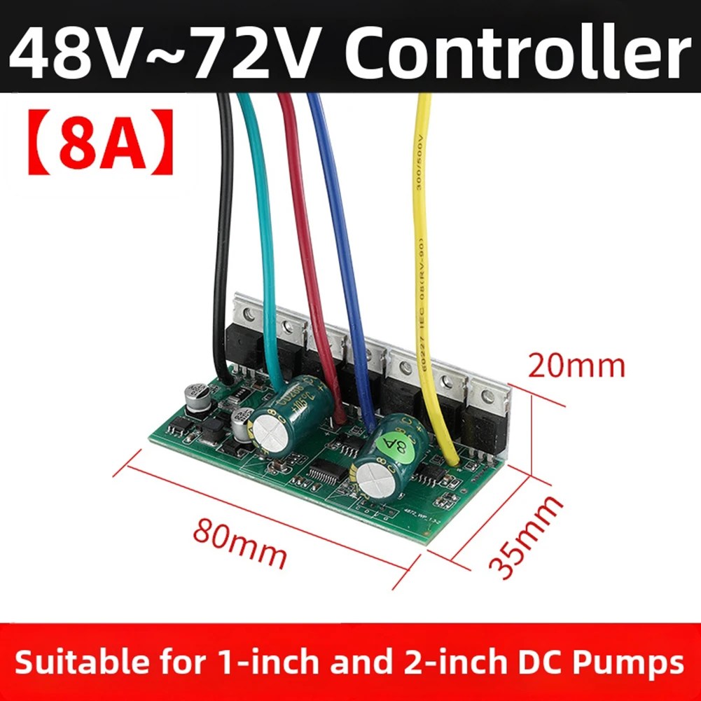 1 Pcs Submersible Pump Circuit Board Controller Pump Control Board Energy Efficient Circuitry Spare Part Replacement