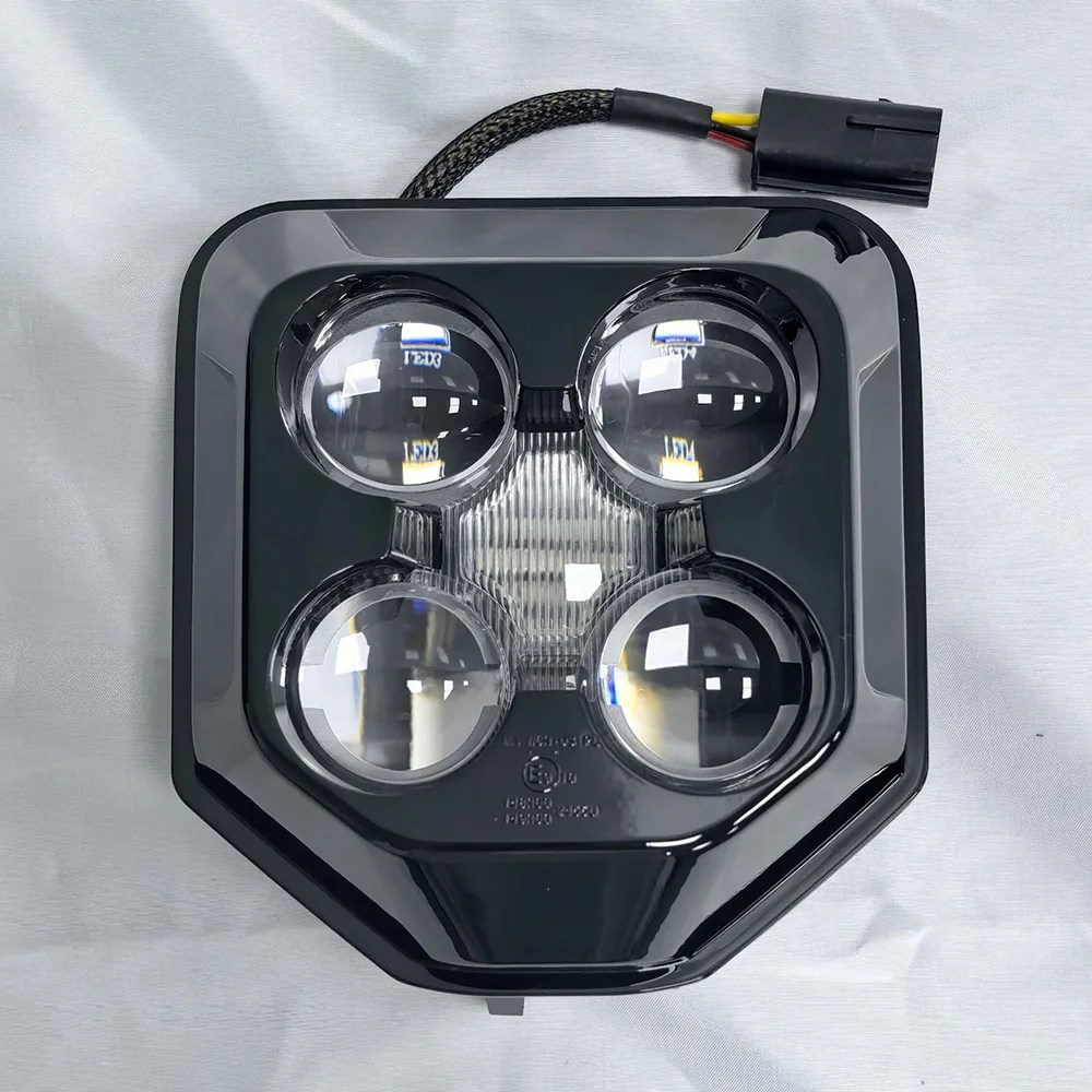 Für Husqvarna FE 250 350 450 501 S W TE 125 150 250 300 I 2024-2026 Enduro Dirt Bike LED-Scheinwerfer Motorrad-Lichtanlage E9 Für Husqvarna FE 250 350 450 501 S W TE 125 150 250 300 I 2024-2026 Enduro Dirt Bike LED-Scheinwerfer Motorrad-Lichtanlage E9