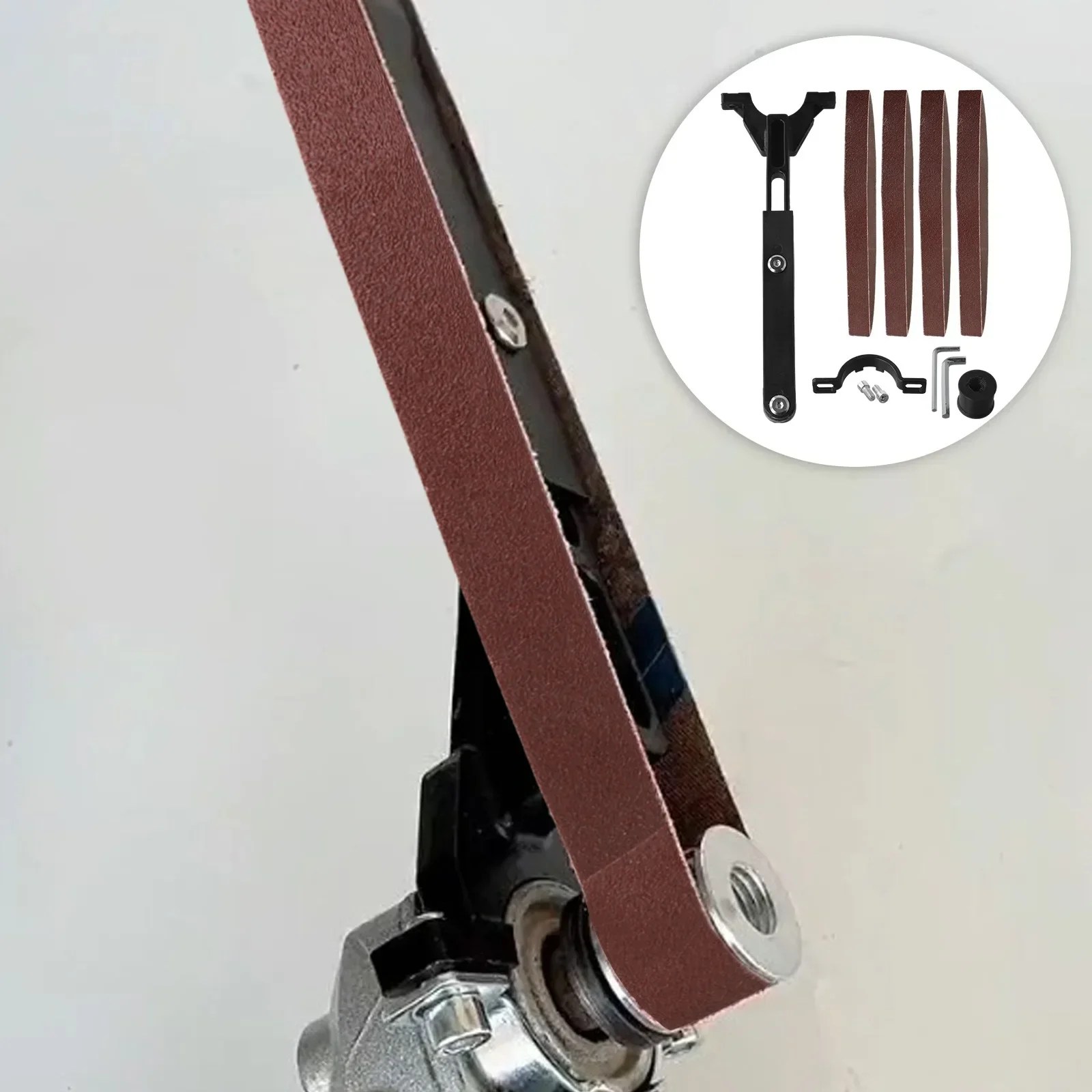 Home DIY Projects Angle Grinder Adapter Angle Grinder To Belt Sander 125mm Angle Grinder Electric Drill Compatible