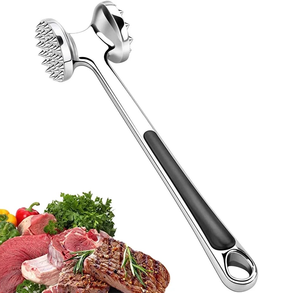 Meat Mallet Kitchen Tenderize Steak Beef Tool Meat Tenderizer Mallet Meat Tenderizer Stainless Steel Meat Tenderizer Needle