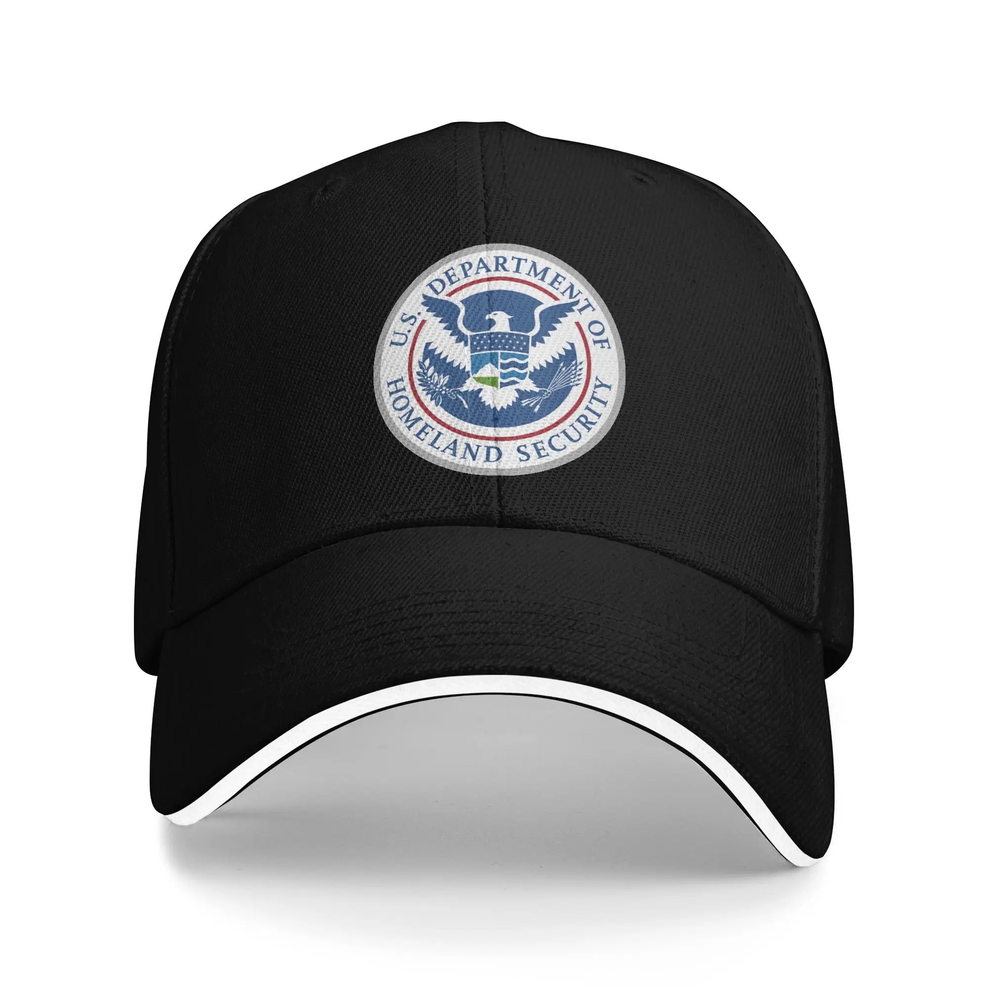 Immigration and Customs Enforcement  ICE  Baseball Cap  Classic Trucker Hat Summer Couple Women Outdoor Gym Snapback Cap