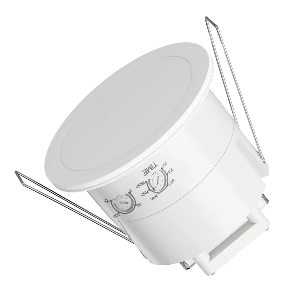 AC100-240V PIR Sensor Ceiling Light Flush Mounted Infrared Motion Sensor 24G Presence Motion Sensor Detector
