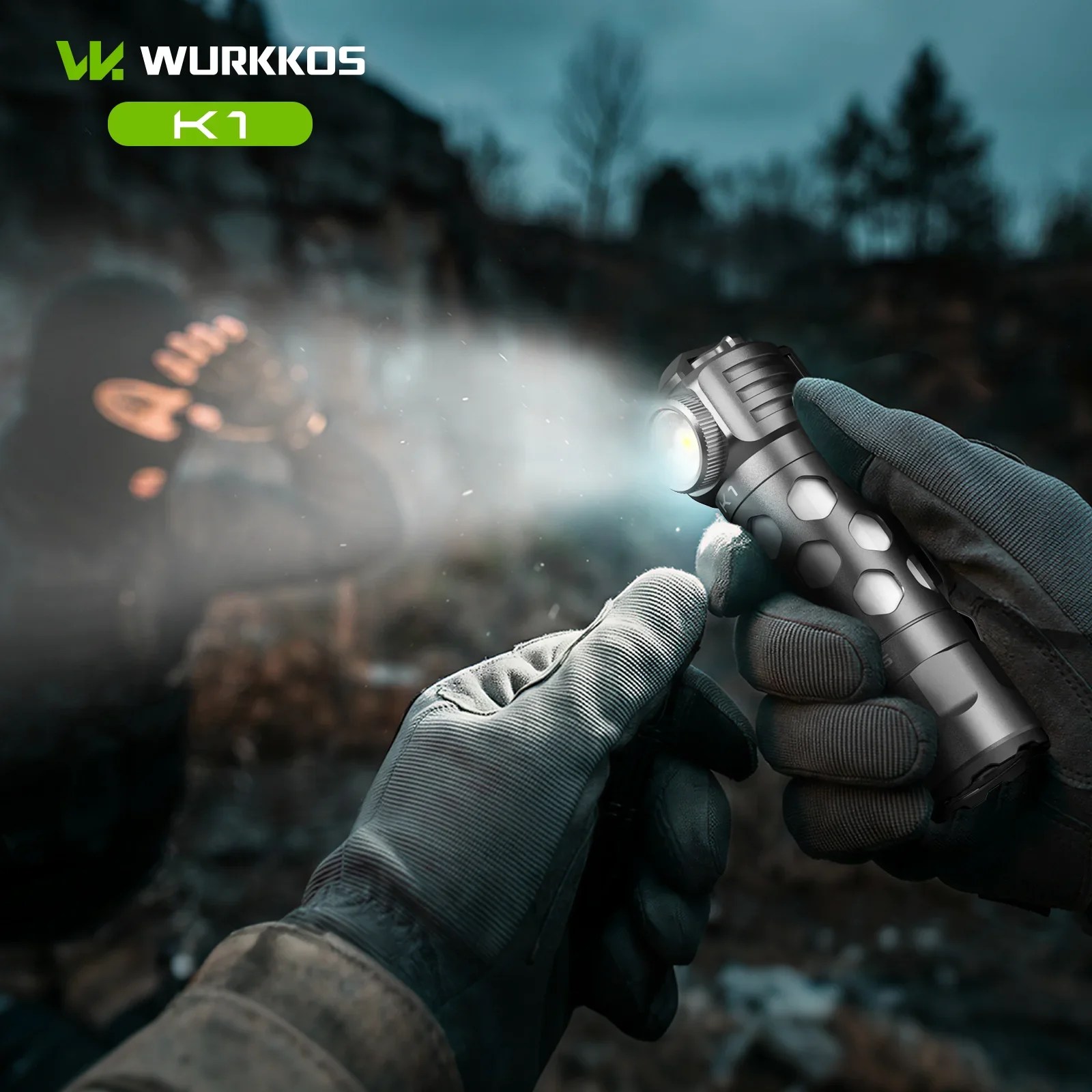 פנס Wurkkos K1 EDC, עוצמת אור 1850 לומן, עמידות למים בתקן IPX8, סוללת 18650, בסיס מגנטי, שני מתגים, נורת SFT42R, 4000K, תאורת RGB, מתאים לקמפינג. פנס Wurkkos K1 EDC, עוצמת אור 1850 לומן, עמידות למים בתקן IPX8, סוללת 18650, בסיס מגנטי, שני מתגים, נורת SFT42R, 4000K, תאורת RGB, מתאים לקמפינג.