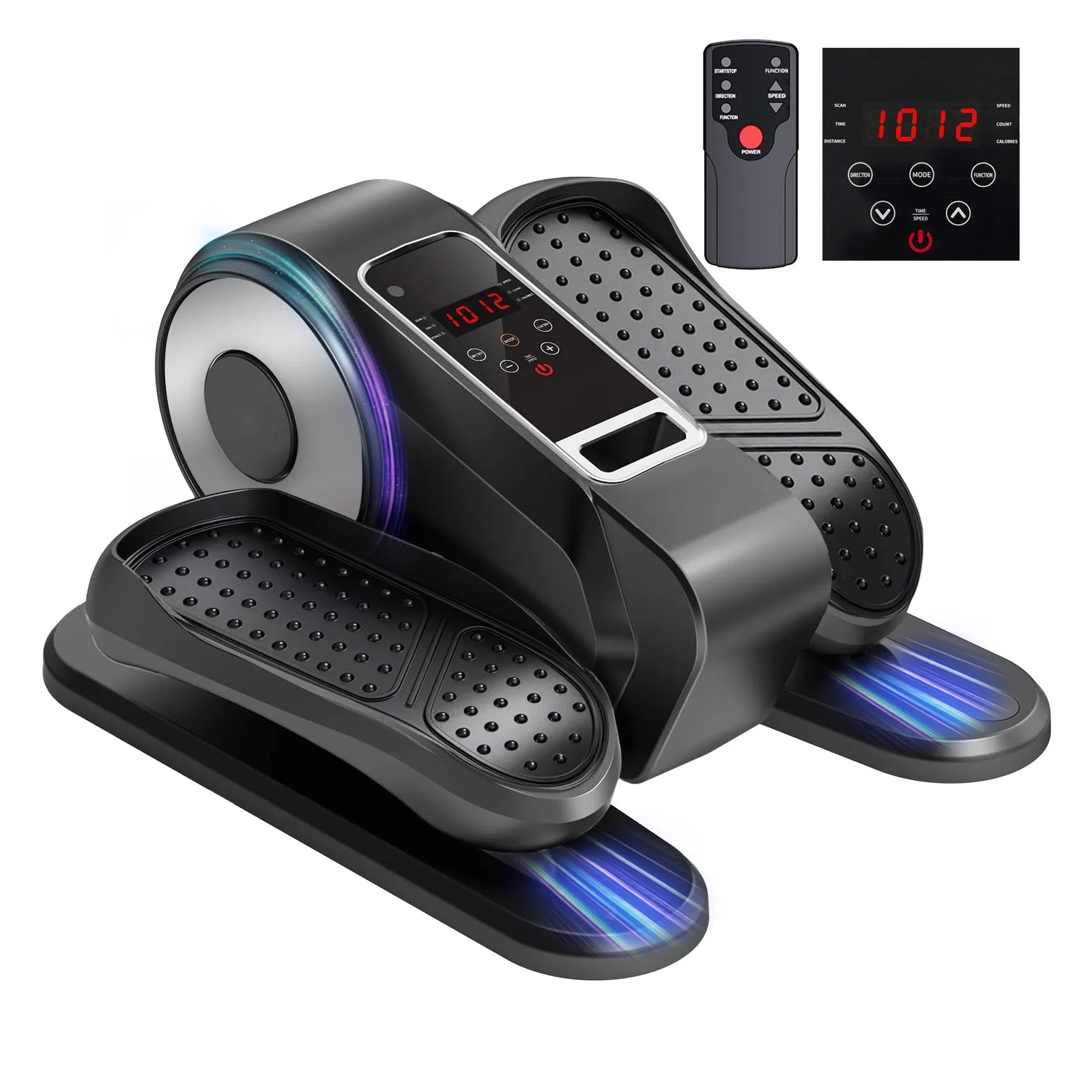 Masa Altı Eliptik Bisikleti Taşınabilir Mini Bacak Egzersiz Aleti Tamamen Monte Edilmiş Sessiz Elektrikli Oturmalı Pedal Uzaktan Kumanda ve LCD Ekranlı 12 Manuel ve Otomatik Mod Gençler, Yaşlılar ve Yetişkinler için Masa Altı Eliptik Bisikleti Taşınabilir Mini Bacak Egzersiz Aleti Tamamen Monte Edilmiş Sessiz Elektrikli Oturmalı Pedal Uzaktan Kumanda ve LCD Ekranlı 12 Manuel ve Otomatik Mod Gençler, Yaşlılar ve Yetişkinler için