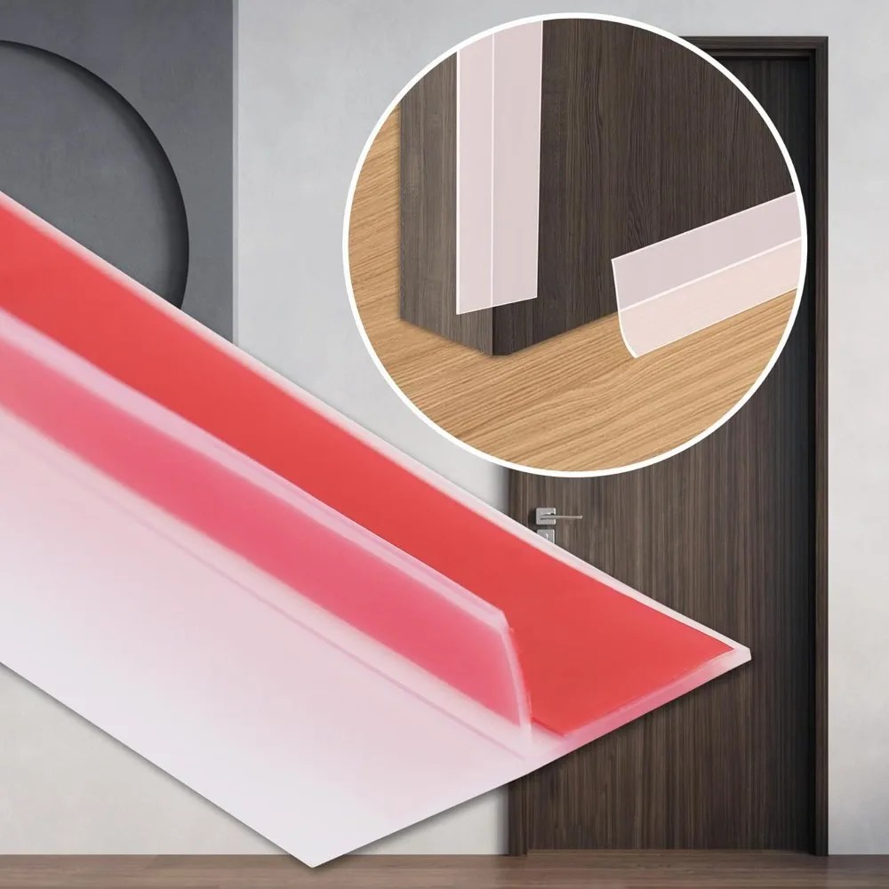 1PC 3M transparenter T-förmiger Dichtungsstreifen, Tür- und Fensterspalt-Dichtungsstreifen, winddichter Streifen für Türen 1PC 3M transparenter T-förmiger Dichtungsstreifen, Tür- und Fensterspalt-Dichtungsstreifen, winddichter Streifen für Türen