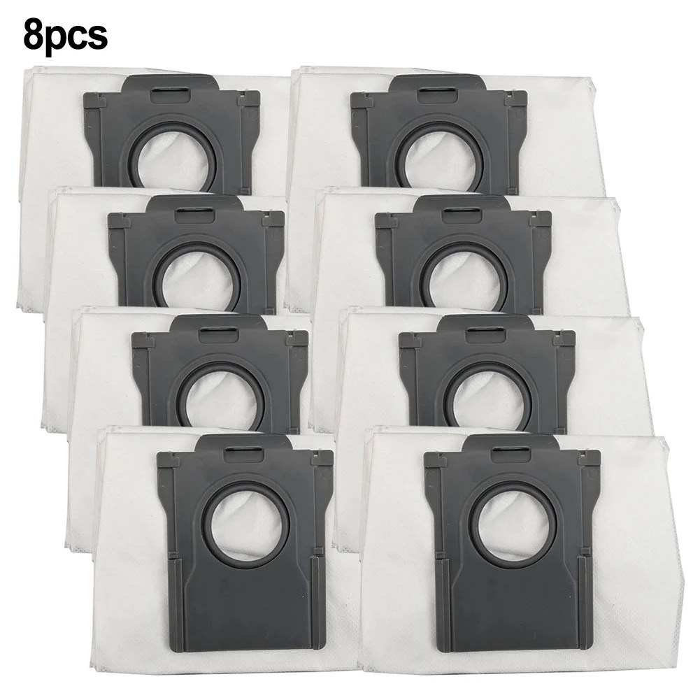 8 Pack Replacement Dust Bags Compatible With For D10 Plus Gen 2 And L10s Plus Robot Vacuum Cleaner