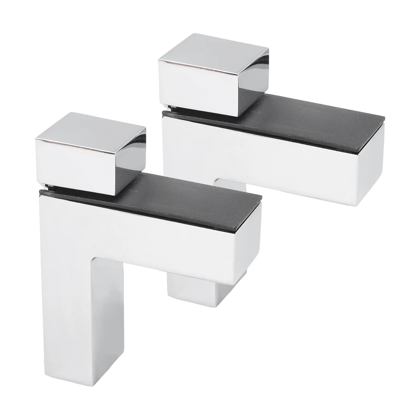 Collectibles Display Adjustable Bracket Bathroom Shelf Clamp 65 X 82 X 23 Mm Accommodates 3 To 24 Mm Shelves Compact Design