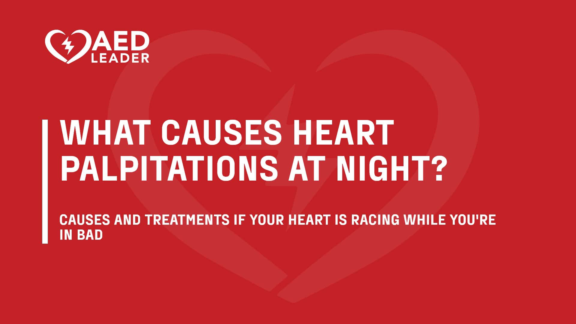 Heart Palpitations at Night
