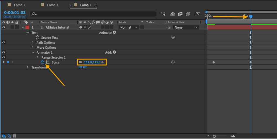 How to animate text in after effects