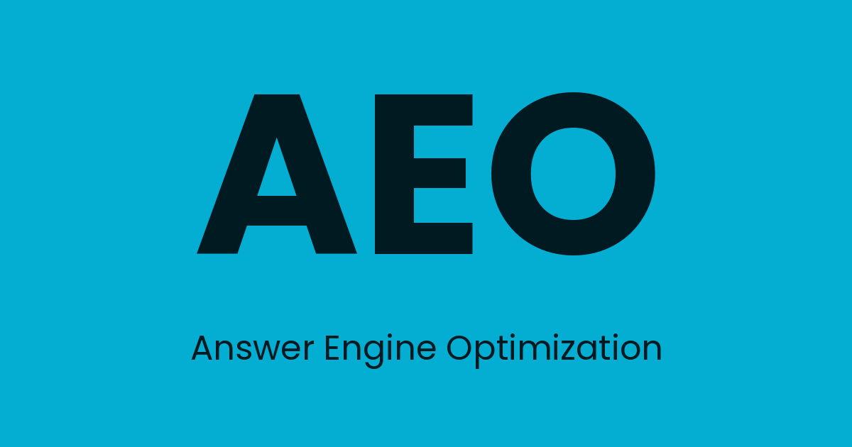 AEO answer engine optimization