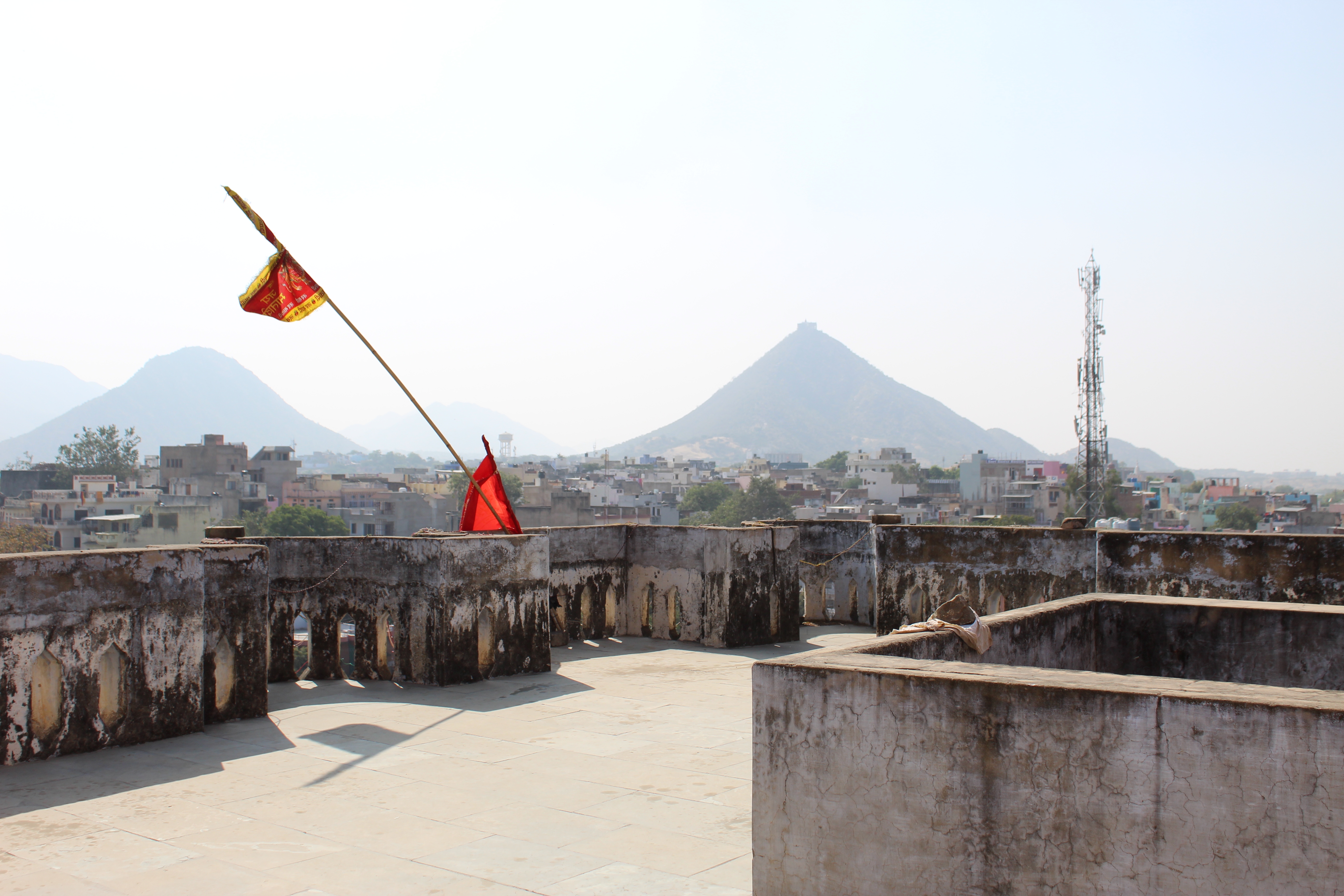 View from Kali Mata temple
