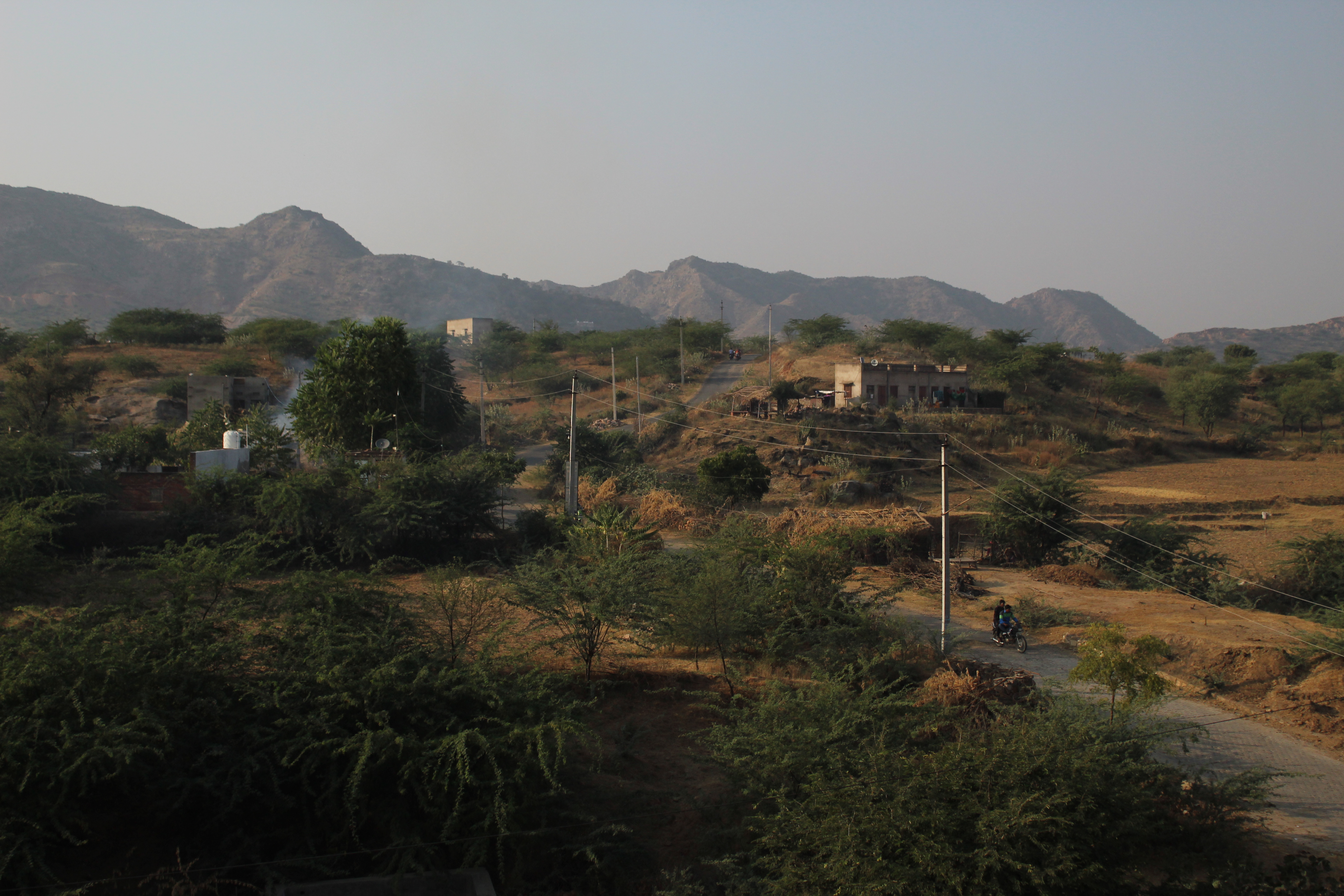 View from Aloo Baba Temple (The baba who eats nothing but potatoes)