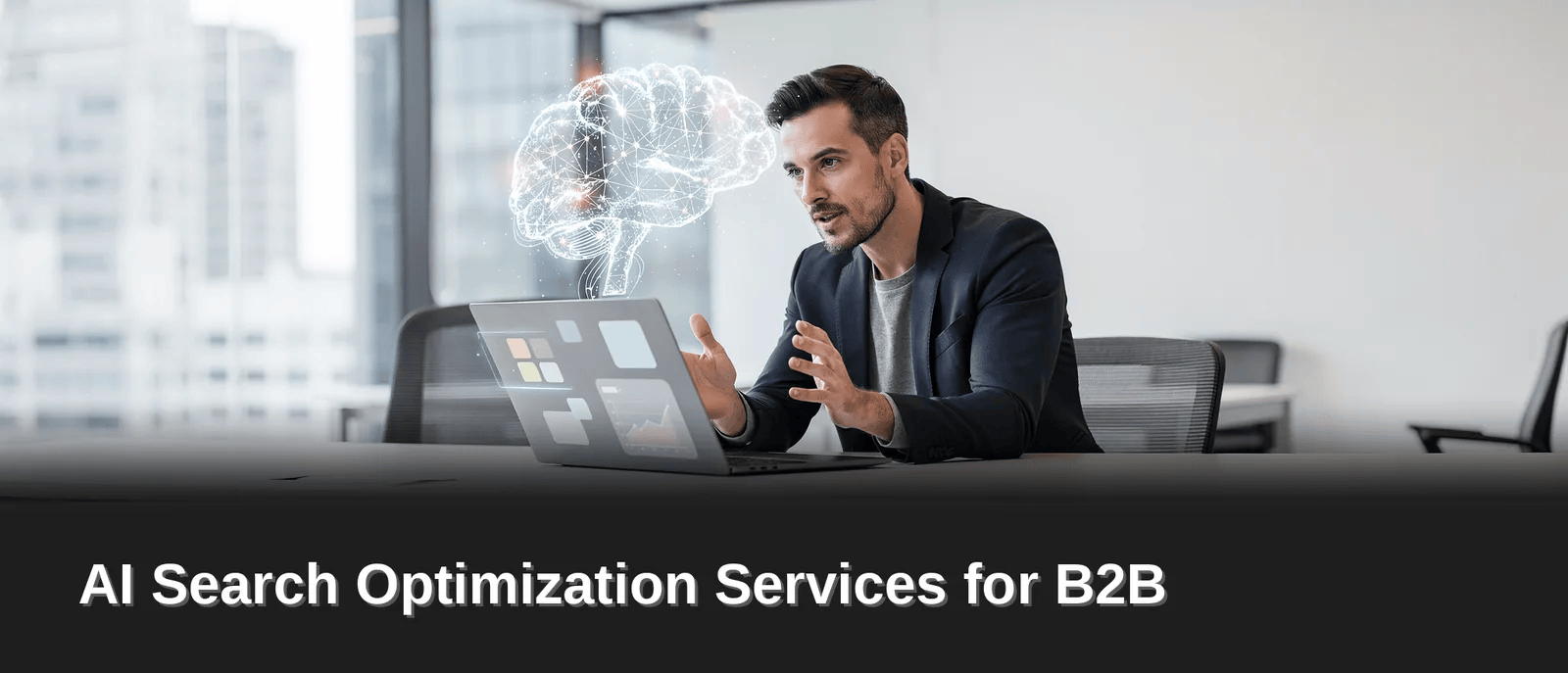 B2B buyers now describe entire business problems to an AI assistant instead of typing short