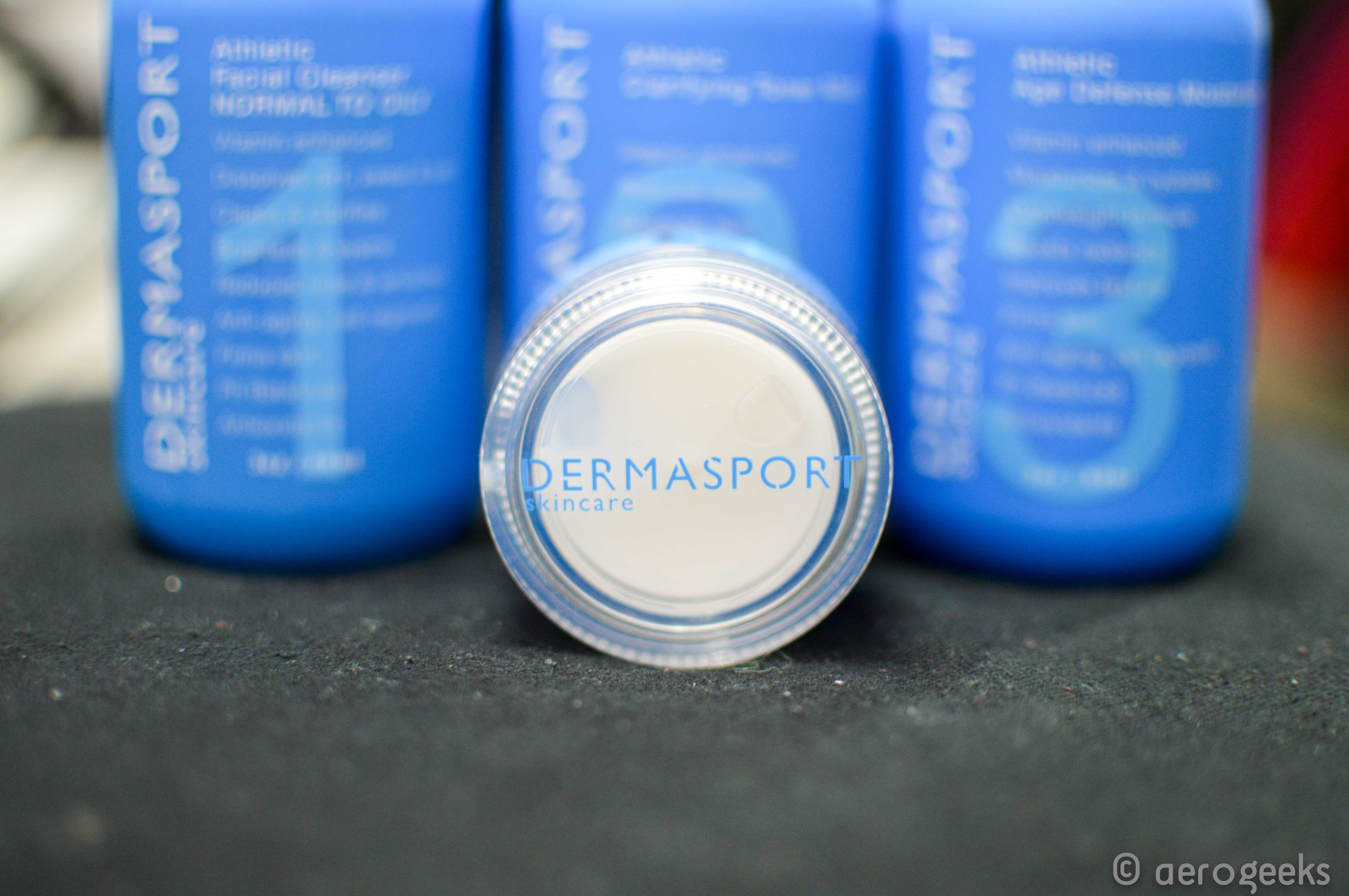 DERMASPORT Skincare Review AeroGeeks
