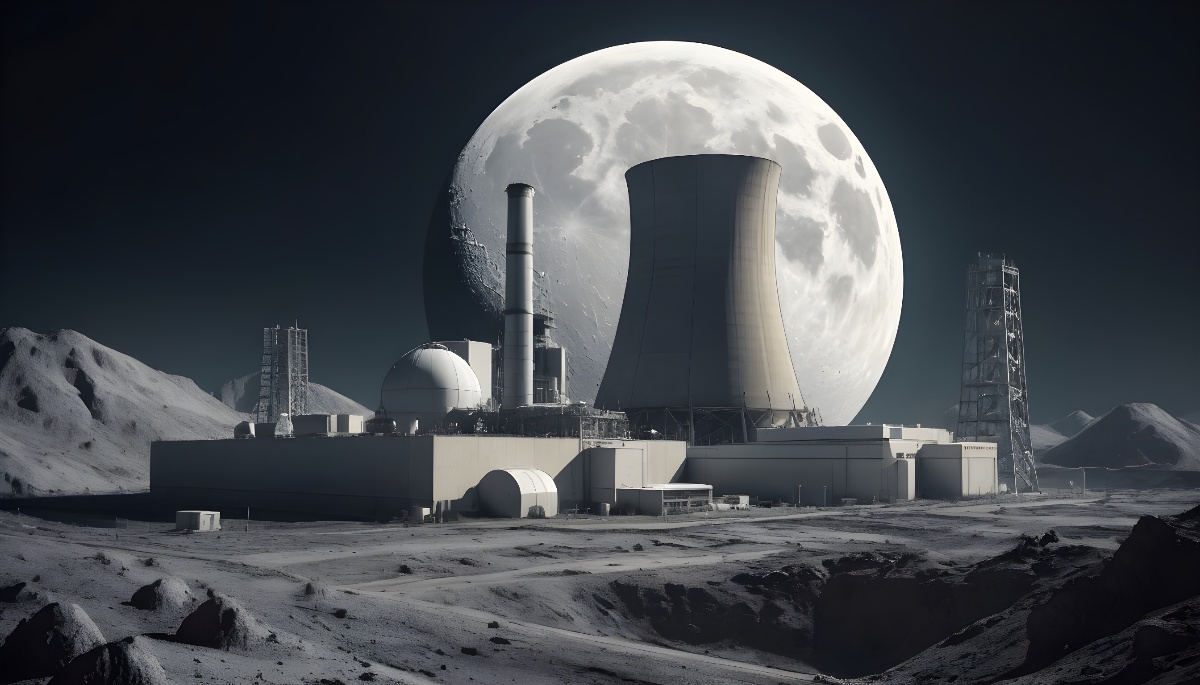 Nuclear Reactor on the Moon