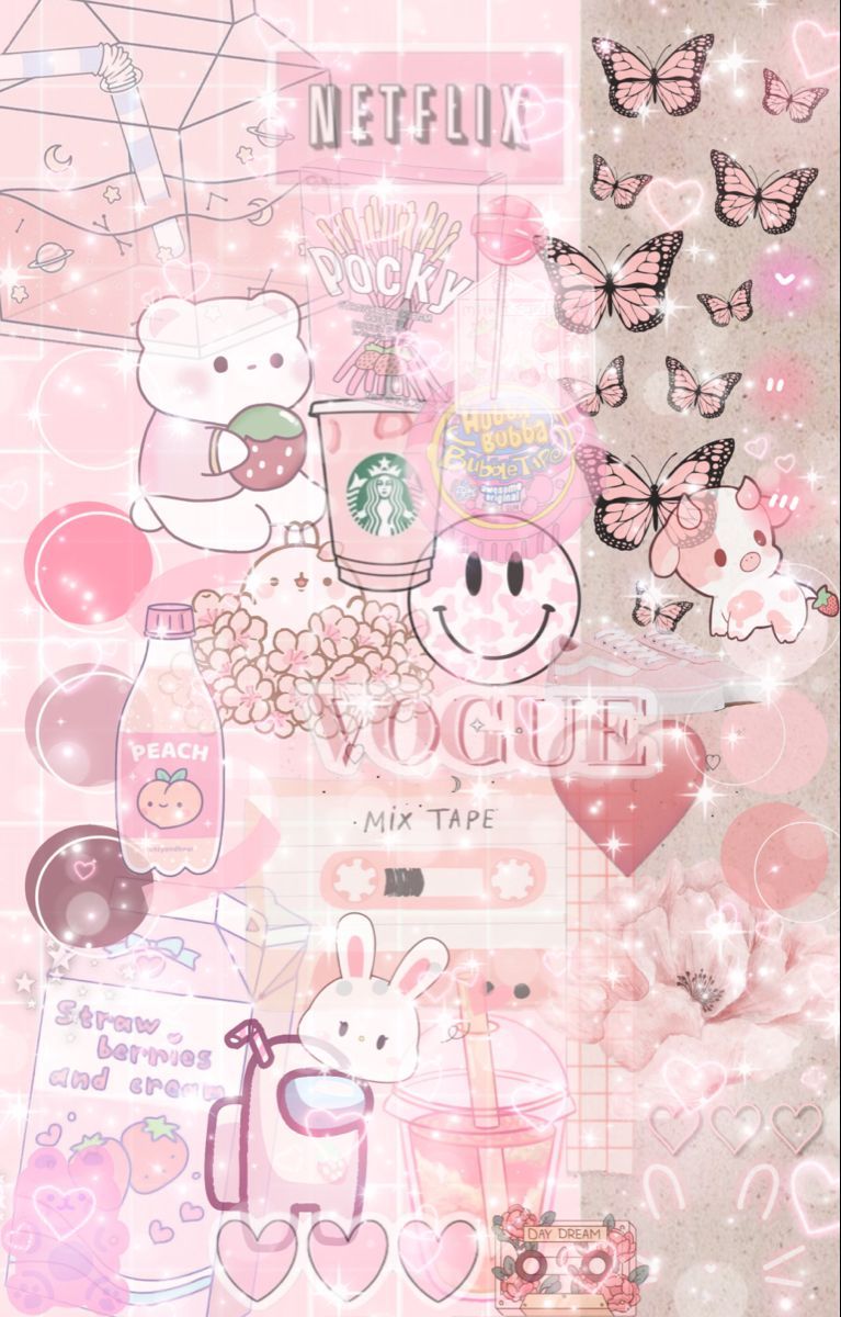 Cute pink aesthetic wallpapers · 210+ backgrounds 💖🌸🎀🐷