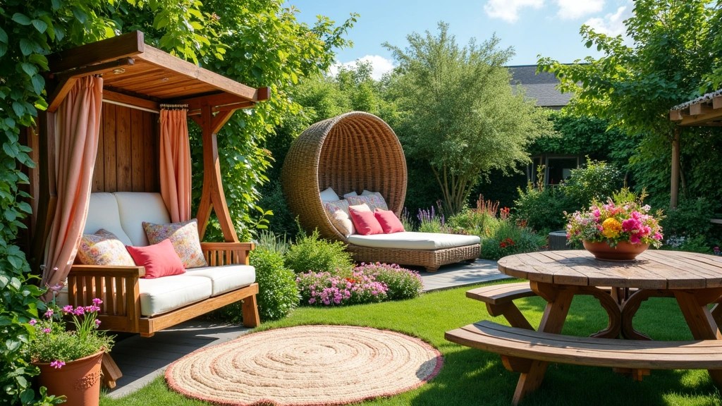 20 Stunning Garden Seating Ideas to Transform Your Backyard into a Paradise!