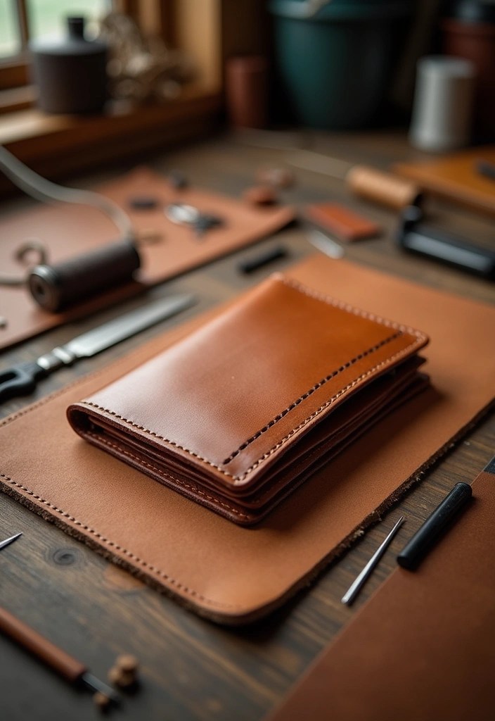 17 Crafting Techniques Every DIYer Should Know (Number #12 Will Blow Your Mind!) - 8. Leather Crafting: Stitching with Style
