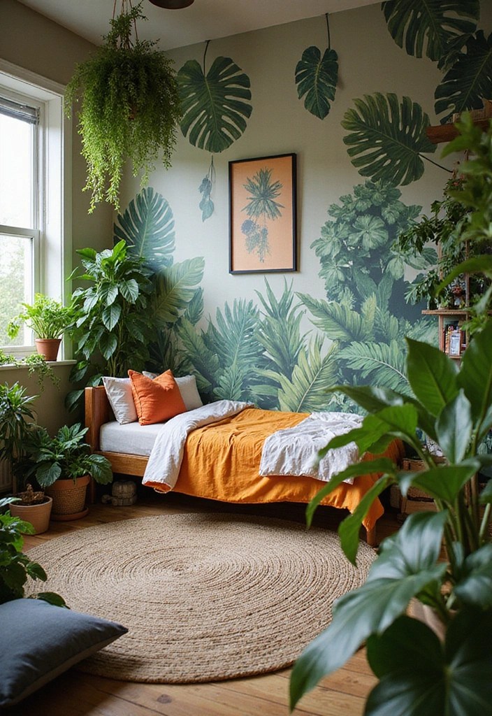 25 Trendy Teen Bedroom Ideas That'll Make You Want to Redecorate ASAP! - 20. Urban Jungle