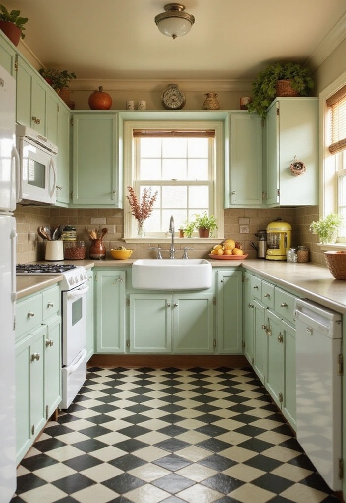 10 Light Taupe Kitchen Designs That Will Inspire Your Next Renovation (Wait Till You See #3!) - 8. Retro Revival