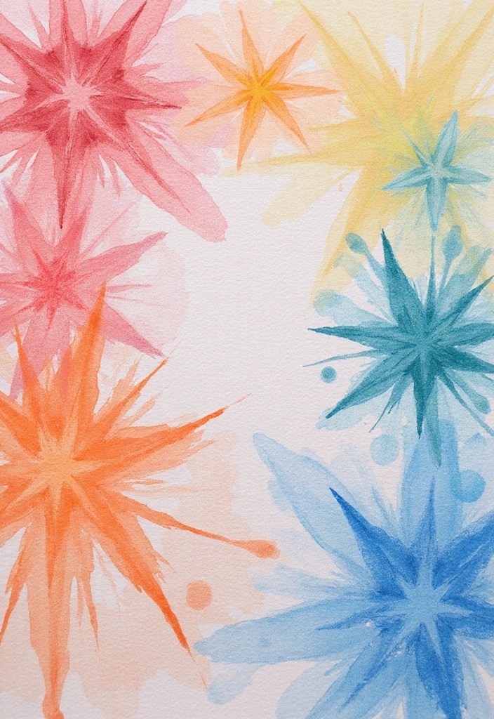 10 Simple Watercolor Techniques That'll Transform Your Art Game (Prepare to Be Amazed!) - 4. Salt Texture Technique