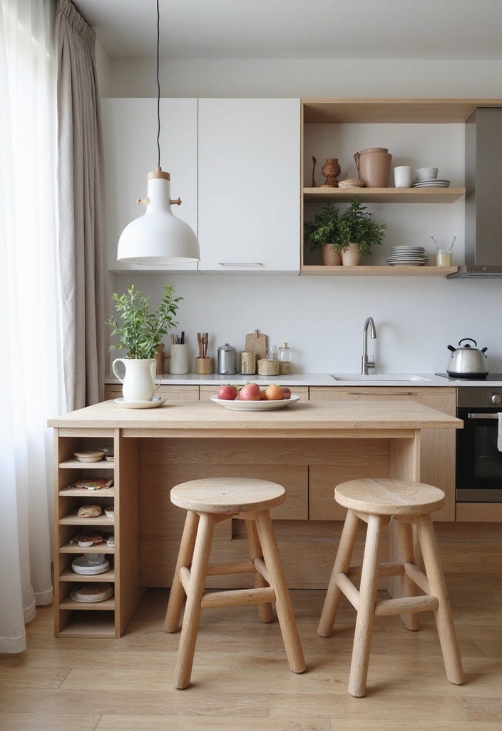 22 Modern Kitchen Decor Ideas That Are Both Stylish and Functional (Wait Until You See #8!) - 8. Multi-functional Furniture