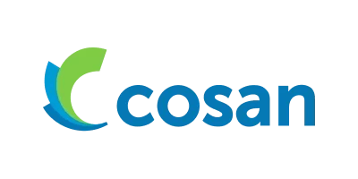 Logo da empresa Cosan, cliente da A Estranhamente