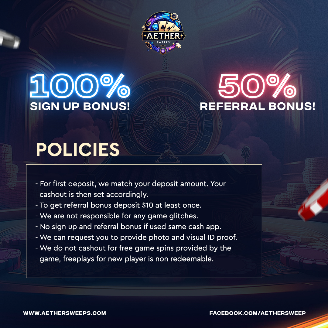 Policies | AetherSweeps