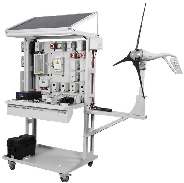 Solar Wind Energy Training System Industrial Training Solutions - Ultra HD Vintage Design - Ultra HD