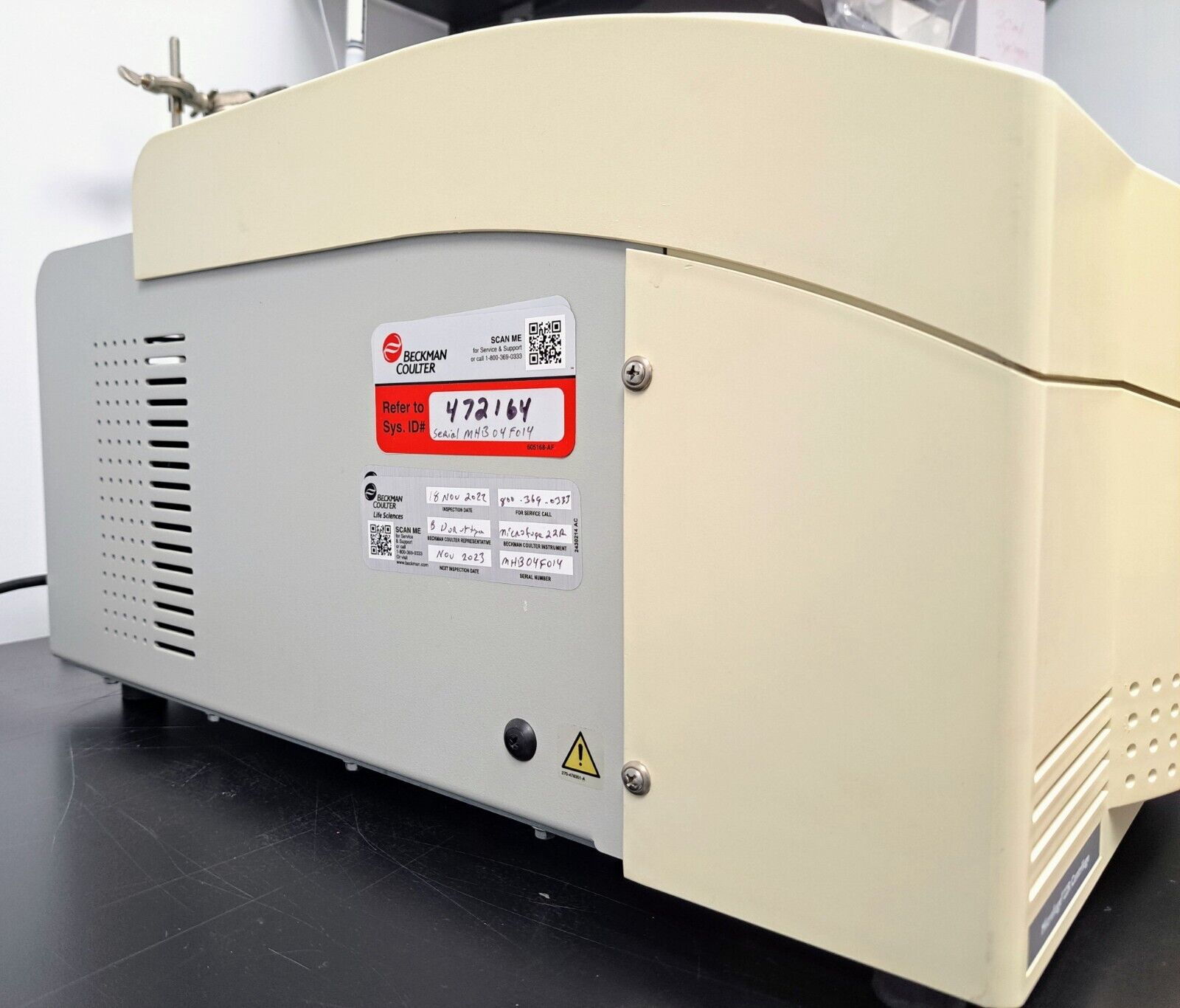 Beckman Coulter 22R Microfuge w/F241.5P Rotor - AFAB Lab Res