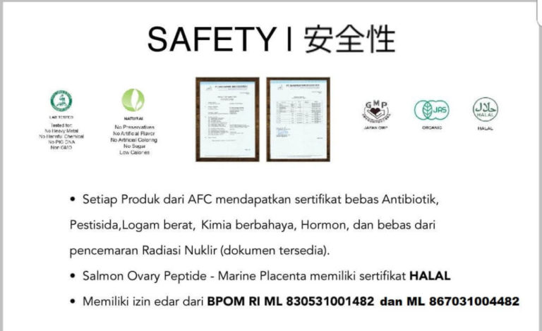 Good night, good work, travel safe. BPOM dan patent SOP SUBARASHI | AFC Indo