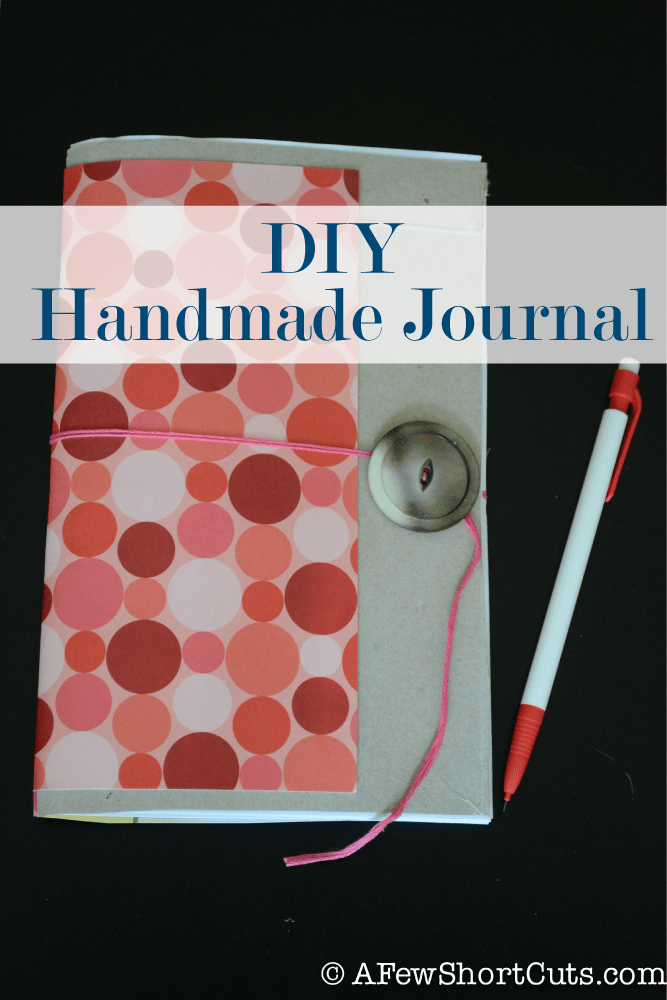 Diy handmade journal