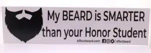 Beard Bumper Sticker