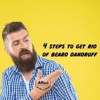 how to get rid of beard dandruff