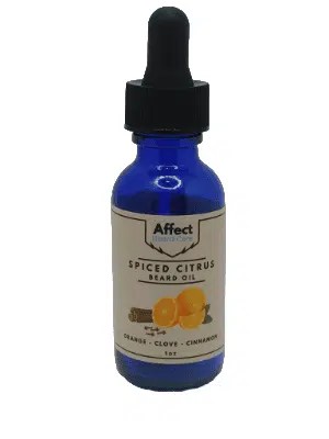 spiced citrus beard oil